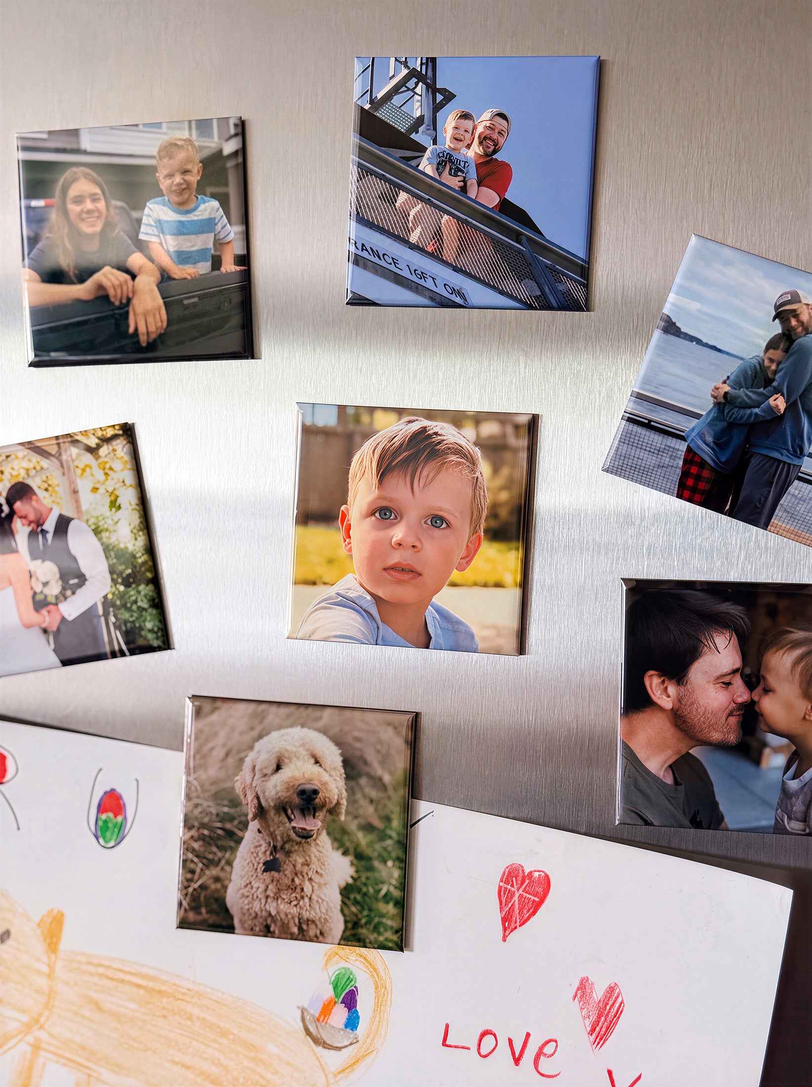 2.5" x 2.5" Photo Magnets