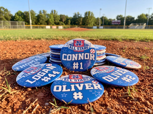 3" Pinback Buttons